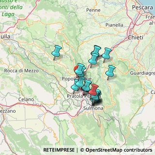 Mappa 65026 Popoli PE, Italia (10.796)