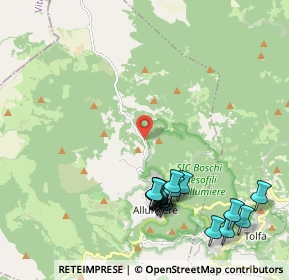 Mappa Via Farnesiana, 00051 Allumiere RM, Italia (2.453)