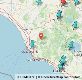 Mappa Via Farnesiana, 00051 Allumiere RM, Italia (27.27143)