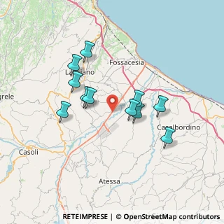 Mappa Località Cerratina, 66034 Lanciano CH, Italia (6.42818)