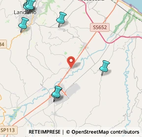 Mappa Località Cerratina, 66034 Lanciano CH, Italia (6.70545)