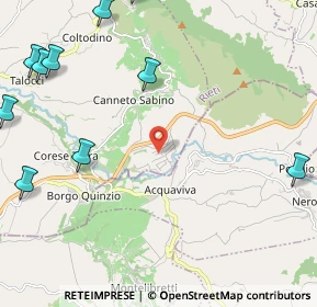 Mappa Via Carlo Pisacane, 02030 Fara In Sabina RI, Italia (3.44909)