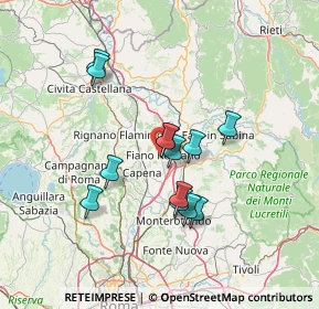 Mappa Via Eugenio Curiel, 00065 Fiano Romano RM, Italia (12.13231)