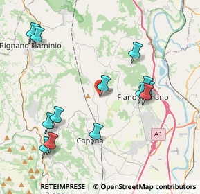 Mappa Località Pacciano, 00065 Fiano Romano RM, Italia (4.53)