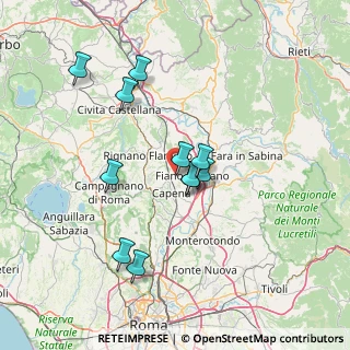 Mappa Località Pacciano, 00065 Fiano Romano RM, Italia (13.42)