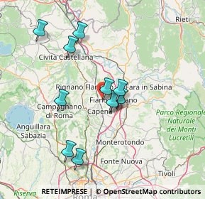 Mappa Località Pacciano, 00065 Fiano Romano RM, Italia (13.42)