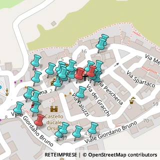 Mappa Piazza Giacomo Matteotti, 00065 Fiano Romano RM, Italia (0.06179)