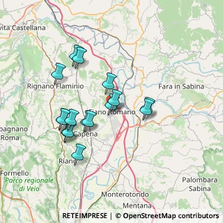Mappa Via Roma, 00065 Fiano Romano RM, Italia (6.83125)