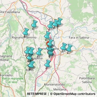 Mappa Piazza G. Matteotti, 00065 Fiano Romano RM, Italia (6.78)