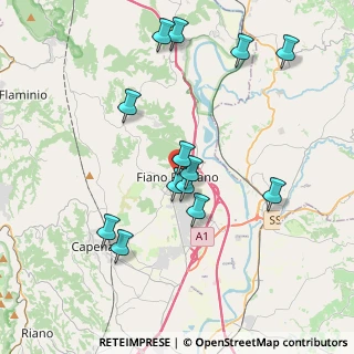 Mappa Via dei Gracchi, 00065 Fiano Romano RM, Italia (4.05077)