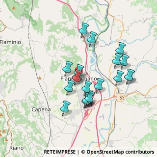 Mappa Via dei Gracchi, 00065 Fiano Romano RM, Italia (3.4105)