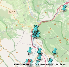 Mappa Via Verona, 65026 Popoli PE, Italia (5.409)