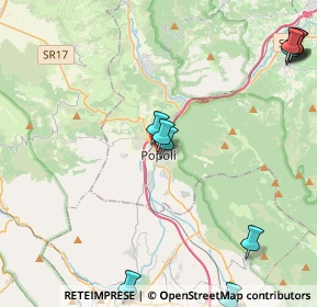 Mappa Via Verona, 65026 Popoli PE, Italia (6.00545)
