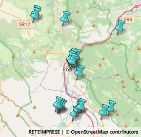 Mappa Via Verona, 65026 Popoli PE, Italia (4.3545)