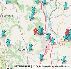 Mappa Località Monte Severino, 00065 Fiano Romano RM, Italia (6.088)