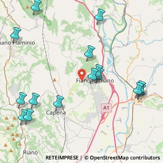 Mappa Località Monte Severino, 00065 Fiano Romano RM, Italia (5.64533)