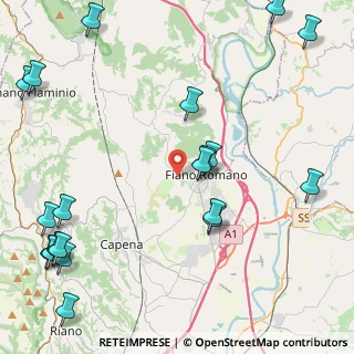 Mappa Località Monte Severino, 00065 Fiano Romano RM, Italia (6.4055)