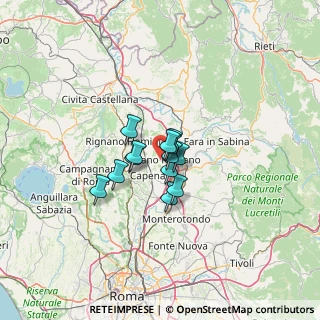 Mappa Località Monte Severino, 00065 Fiano Romano RM, Italia (7.25231)
