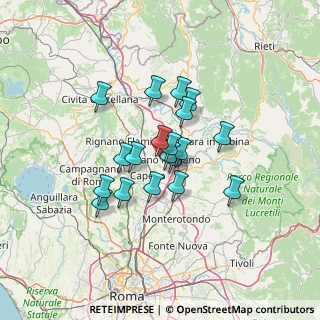 Mappa Località Monte Severino, 00065 Fiano Romano RM, Italia (10.29526)