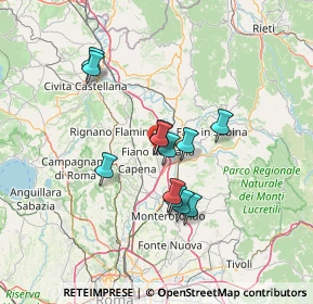 Mappa Via Luigi Giustiniani, 00065 Fiano Romano RM, Italia (11.32667)