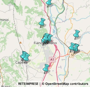 Mappa Viale Giordano Bruno, 00065 Fiano Romano RM, Italia (3.84929)