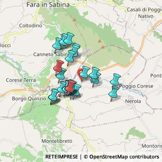 Mappa Via Quinzia, 00017 Nerola RM, Italia (1.43077)