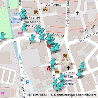 Mappa Piazza XX Settembre, 65026 Popoli PE, Italia (0.064)