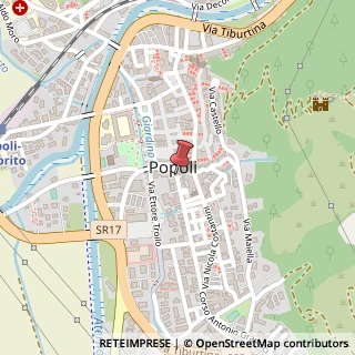 Mappa Corso Gramsci,  84, 65026 Popoli, Pescara (Abruzzo)
