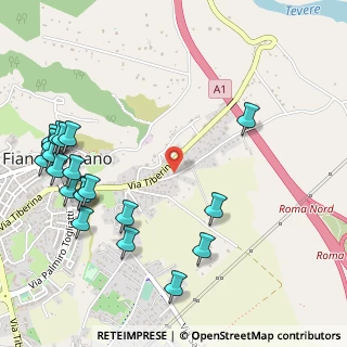 Mappa Via del Tevere, 00065 Fiano Romano RM, Italia (0.711)