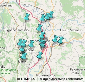 Mappa Via del Tevere, 00065 Fiano Romano RM, Italia (6.82684)