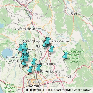 Mappa Via del Tevere, 00065 Fiano Romano RM, Italia (16.65)