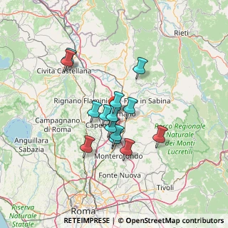 Mappa Via del Tevere, 00065 Fiano Romano RM, Italia (11.20214)