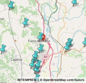Mappa Via del Tevere, 00065 Fiano Romano RM, Italia (5.67706)
