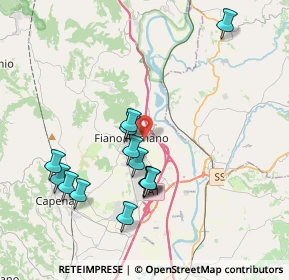 Mappa Via del Tevere, 00065 Fiano Romano RM, Italia (4.00385)