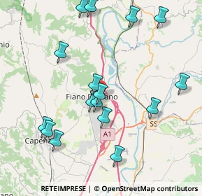 Mappa Via del Tevere, 00065 Fiano Romano RM, Italia (4.47813)