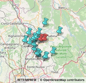Mappa Via Sant'Andrea, 02032 Fara in Sabina RI, Italia (10.146)