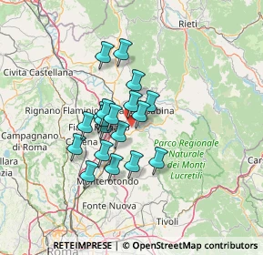 Mappa Via Sant'Andrea, 02032 Fara in Sabina RI, Italia (10.27368)