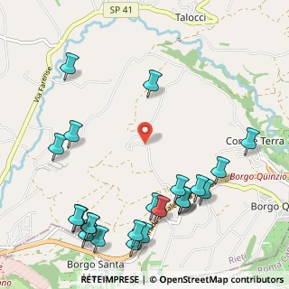 Mappa Via Sant'Andrea, 02032 Fara in Sabina RI, Italia (1.46087)