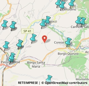 Mappa Via Sant'Andrea, 02032 Fara in Sabina RI, Italia (3.1245)