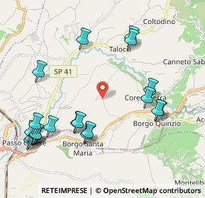 Mappa Via Sant'Andrea, 02032 Fara in Sabina RI, Italia (2.579)