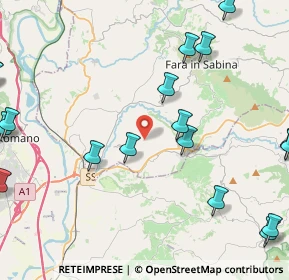 Mappa Via Sant'Andrea, 02032 Fara in Sabina RI, Italia (6.5775)