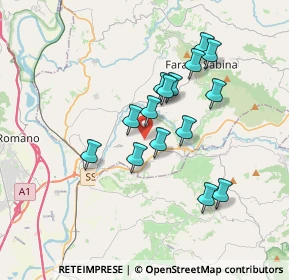 Mappa Via Sant'Andrea, 02032 Fara in Sabina RI, Italia (3.16)