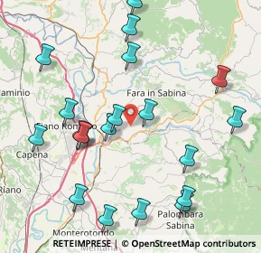 Mappa Via Sant'Andrea, 02032 Fara in Sabina RI, Italia (9.681)