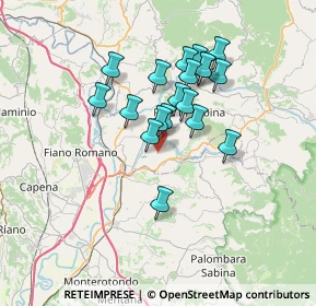 Mappa Via Sant'Andrea, 02032 Fara in Sabina RI, Italia (5.99579)
