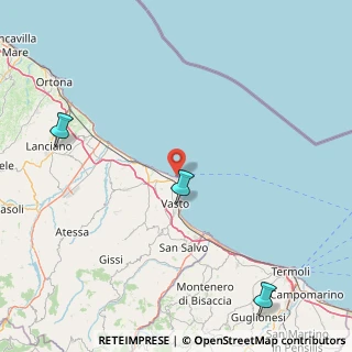 Mappa Porto di Punta della Penna, 66054 Vasto CH, Italia (52.79462)