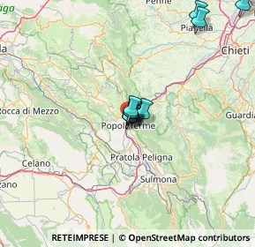 Mappa Via Aurelio Saffi, 65026 Popoli PE, Italia (18.42923)
