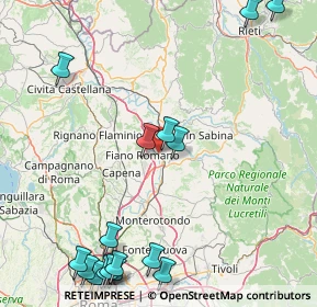 Mappa Via Ferrovia, 02034 Montopoli di Sabina RI, Italia (24.6425)