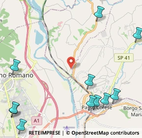 Mappa Via Ferrovia, 02034 Montopoli di Sabina RI, Italia (3.37)