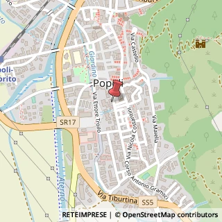 Mappa Corso Antonio Gramsci, 110, 65026 Popoli, Pescara (Abruzzo)