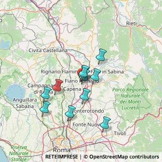 Mappa Via Treves, 00065 Fiano Romano RM, Italia (11.83545)